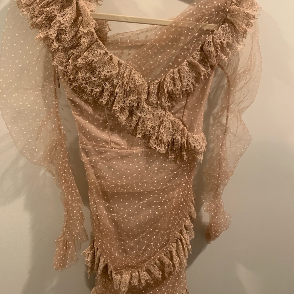 House of CB Pink Lace Dress - Picture 5 of 5